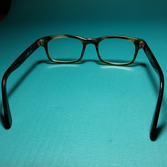Masunaga eyeglass frames 029 Green/Brown tortoise - Picture 8 of 8
